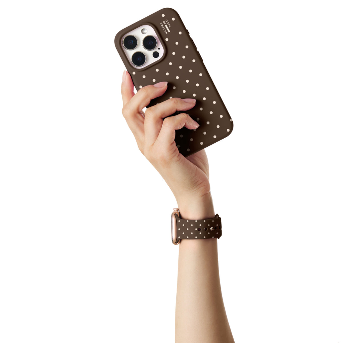 Apple Watch (42/44/SE/45/46/49mm) iDeal of Sweden Silikon Klokkerem - Størrelse M/L - The Dotty Edit