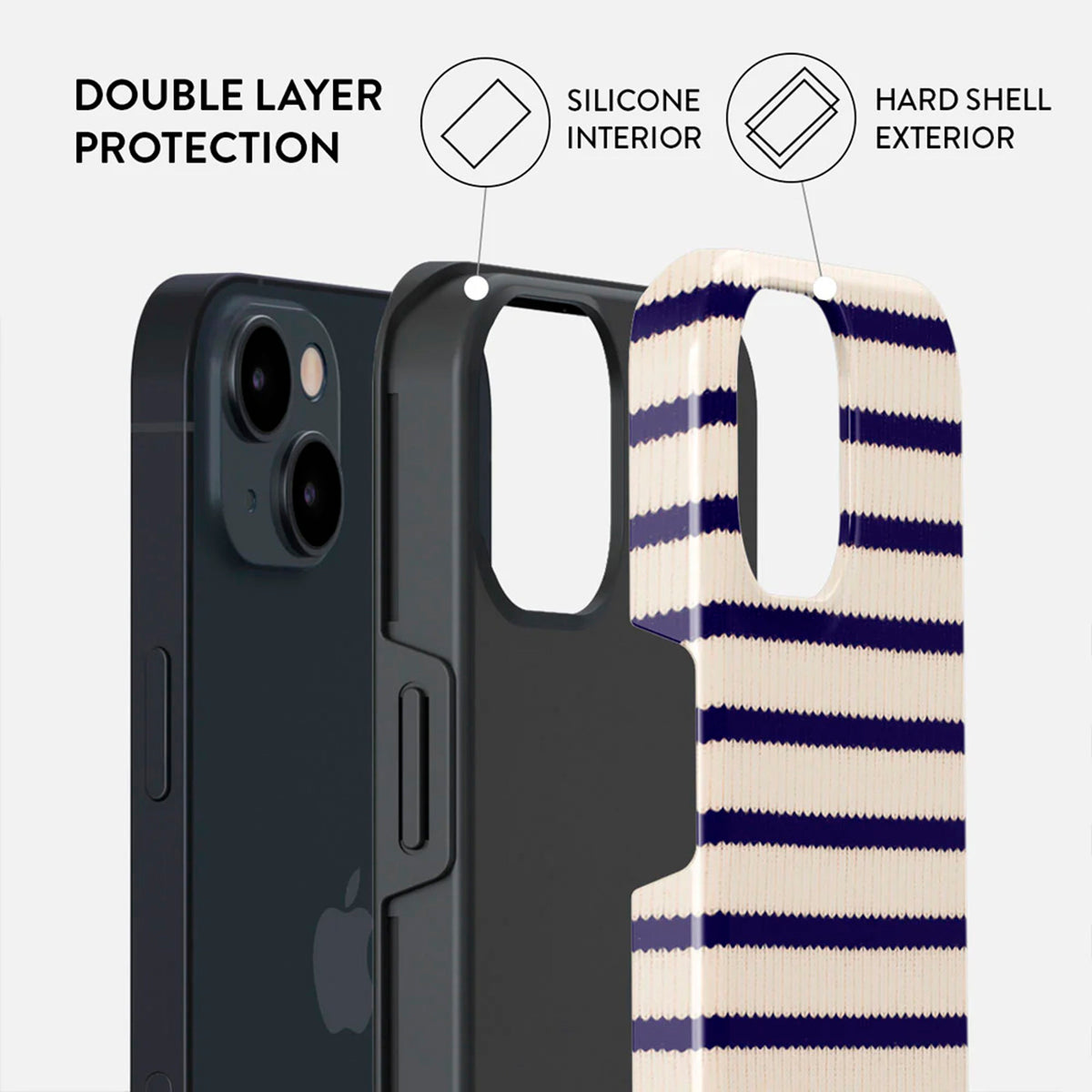 iPhone 13 Burga Tough Fashion Deksel - MagSafe Kompatibel - Old Money