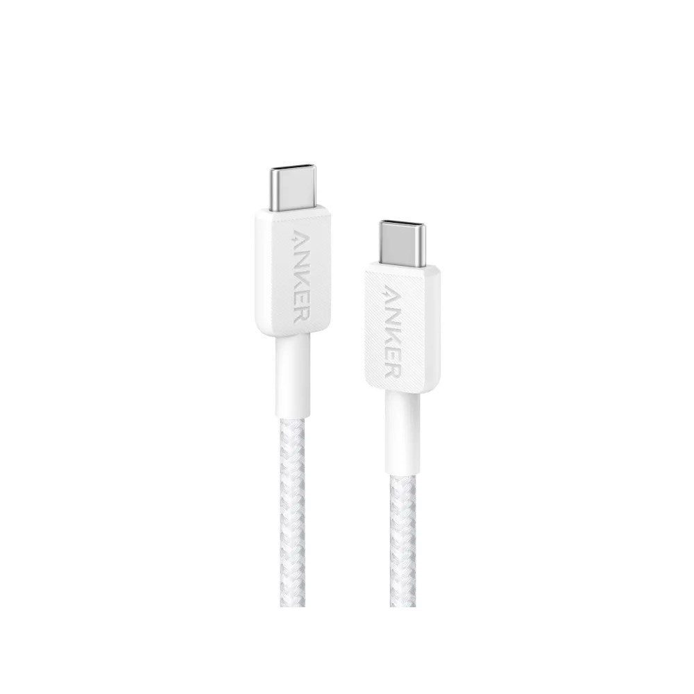 Anker 322 USB-C til USB-C Kabel - 0.9m - Hvit