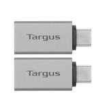 Targus USB-C til USB-A Adapter - 2 stk - Sølv