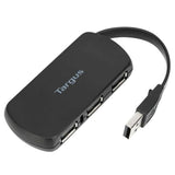 Targus USB-A Hub m. 4x USB-A - Svart