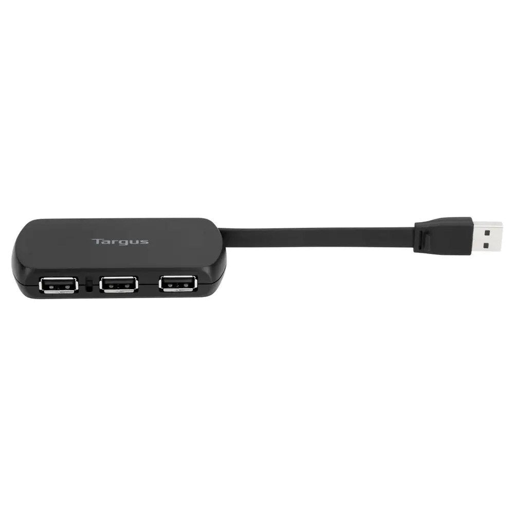 Targus USB-A Hub m. 4x USB-A - Svart