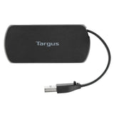 Targus USB-A Hub m. 4x USB-A - Svart