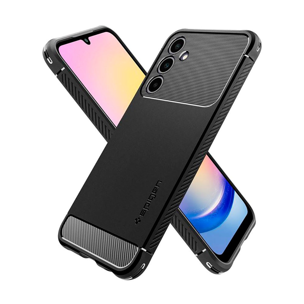 Samsung Galaxy A25 (5G) Spigen Rugged Armor Deksel - Svart