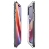 iPhone 16 Spigen Crystal Hybrid Deksel - MagSafe Kompatibelt - Gjennomsiktig