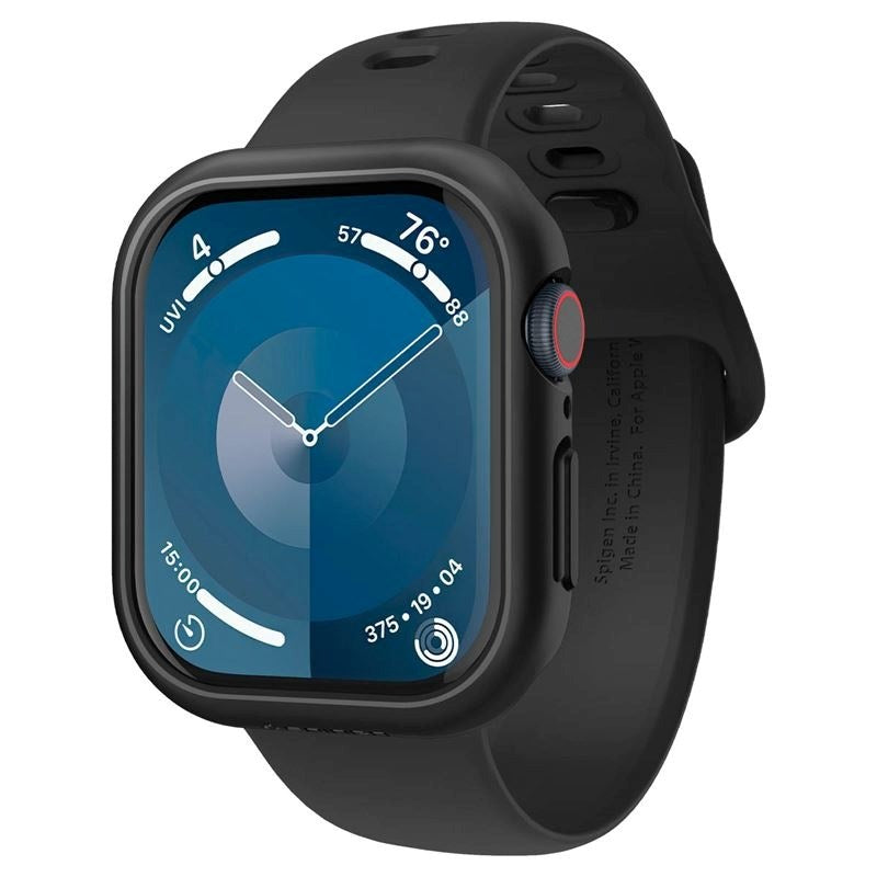 Apple Watch 10 (42mm) Spigen Thin Fit Deksel - Svart