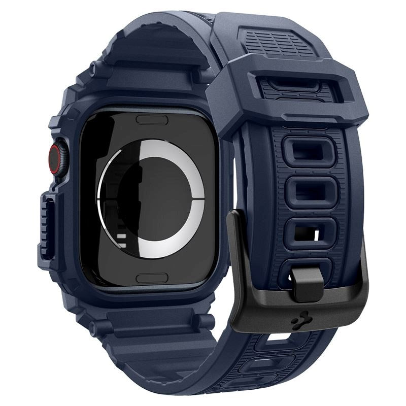 Spigen Rugged Armor Pro Apple Watch (38/40/SE/41/42 mm) Rem m. Deksel - Blå