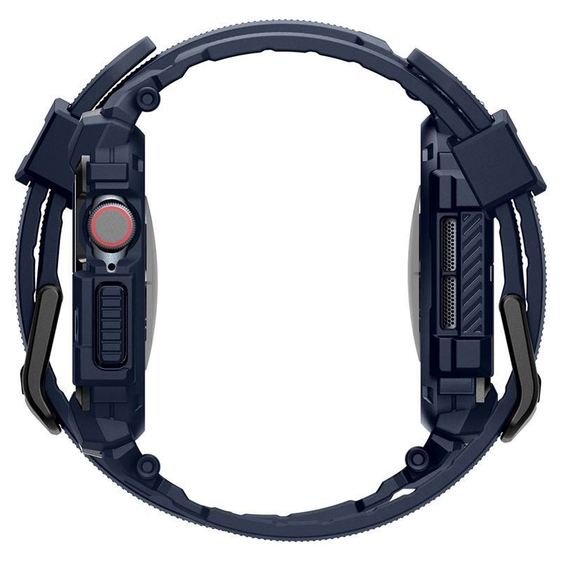 Spigen Rugged Armor Pro Apple Watch (38/40/SE/41/42 mm) Rem m. Deksel - Blå