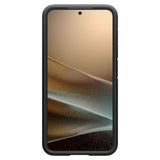 Samsung Galaxy S25 Spigen Tough Armor Hybrid Deksel m. Stativfunksjon - MagSafe Kompatibel - Svart