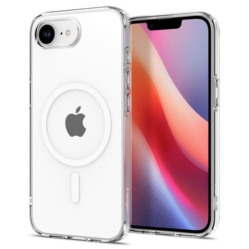 iPhone 17e / 16e Spigen Liquid Crystal Deksel - MagSafe Kompatibel - Gjennomsiktig