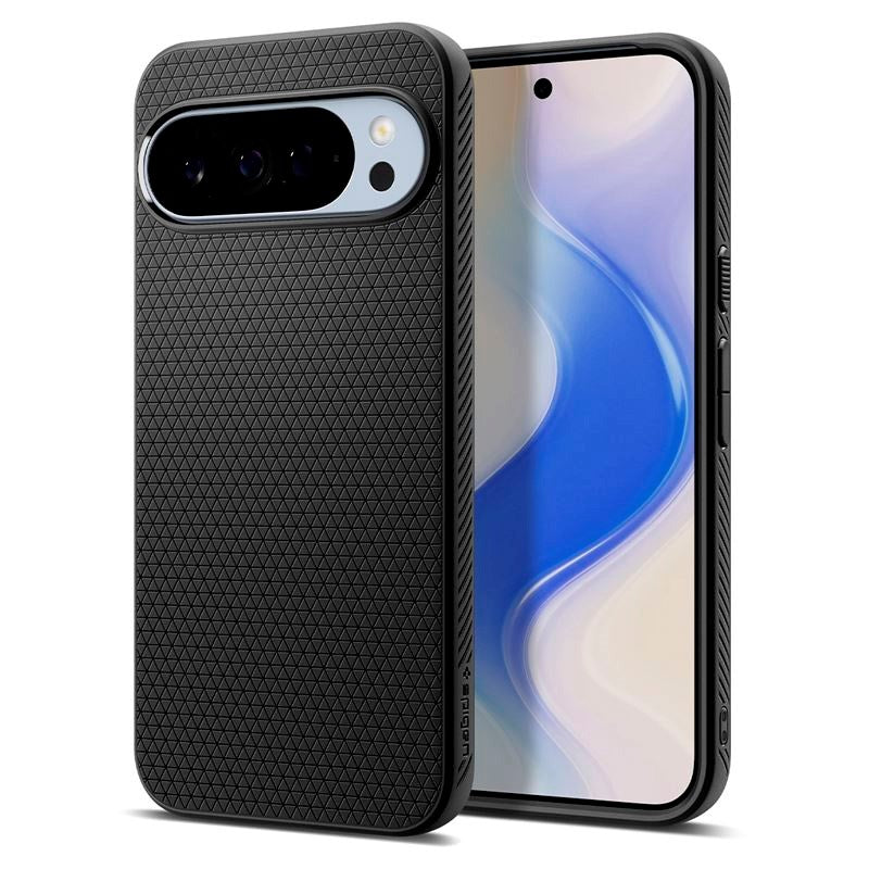 Google Pixel 10 Pro XL Spigen Liquid Air Deksel - Svart