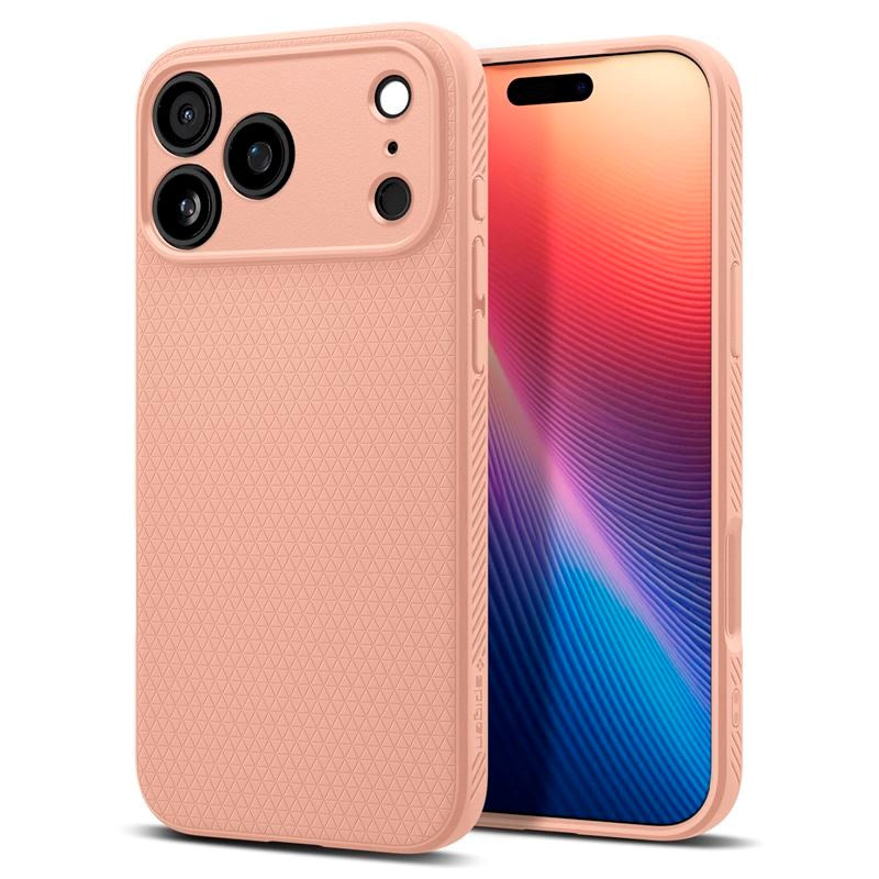 iPhone 17 Pro Max Spigen Liquid Air Deksel - Rosa