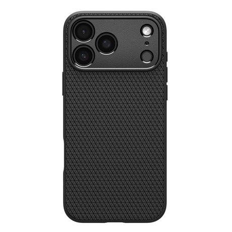 iPhone 17 Pro Spigen Liquid Air Deksel - Svart