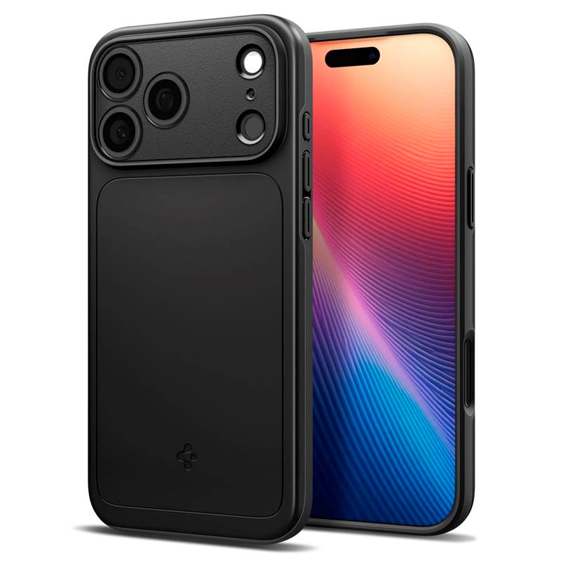 iPhone 17 Pro Spigen Thin Fit Deksel - MagSafe Kompatibel - Svart