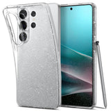 Samsung Galaxy S26 Ultra Spigen Liquid Crystal Glitter Deksel - Gjennomsiktig