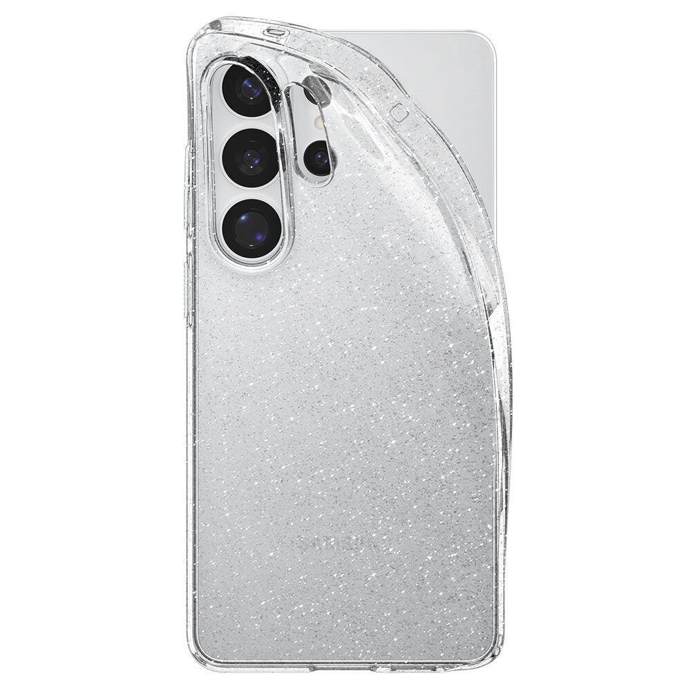 Samsung Galaxy S26 Ultra Spigen Liquid Crystal Glitter Deksel - Gjennomsiktig