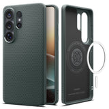 Samsung Galaxy S26 Ultra Spigen Liquid Air Deksel - MagSafe Kompatibel - Grønn