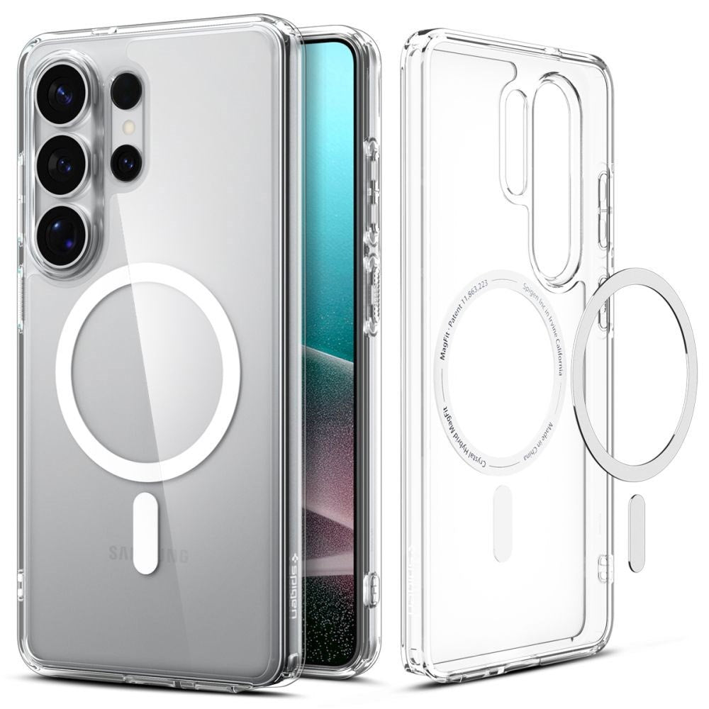 Samsung Galaxy S26 Ultra Spigen Ultra Hybrid Deksel - MagSafe Kompatibel - Gjennomsiktig