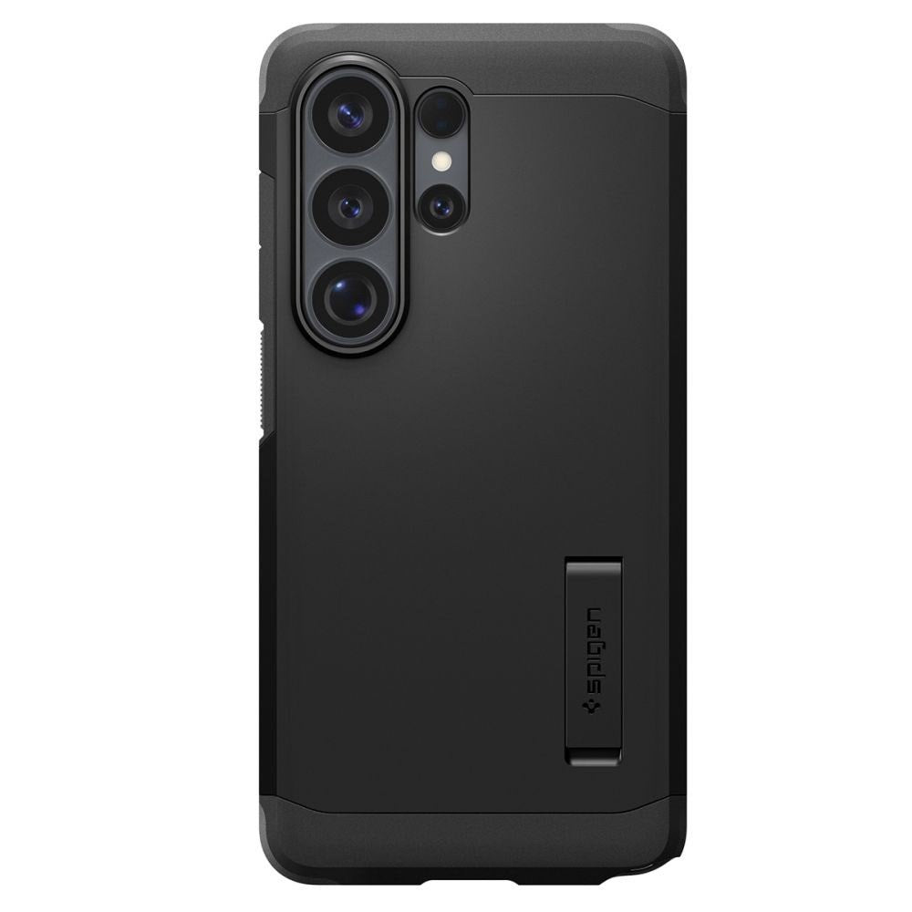 Samsung Galaxy S26 Ultra Spigen Tough Armor Hybrid Deksel m. Stativfunksjon - MagSafe Kompatibel - Svart