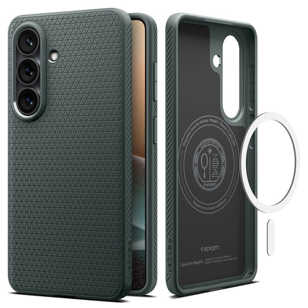 Samsung Galaxy S26+ (Plus) Spigen Liquid Air Deksel - MagSafe Kompatibel - Grønn