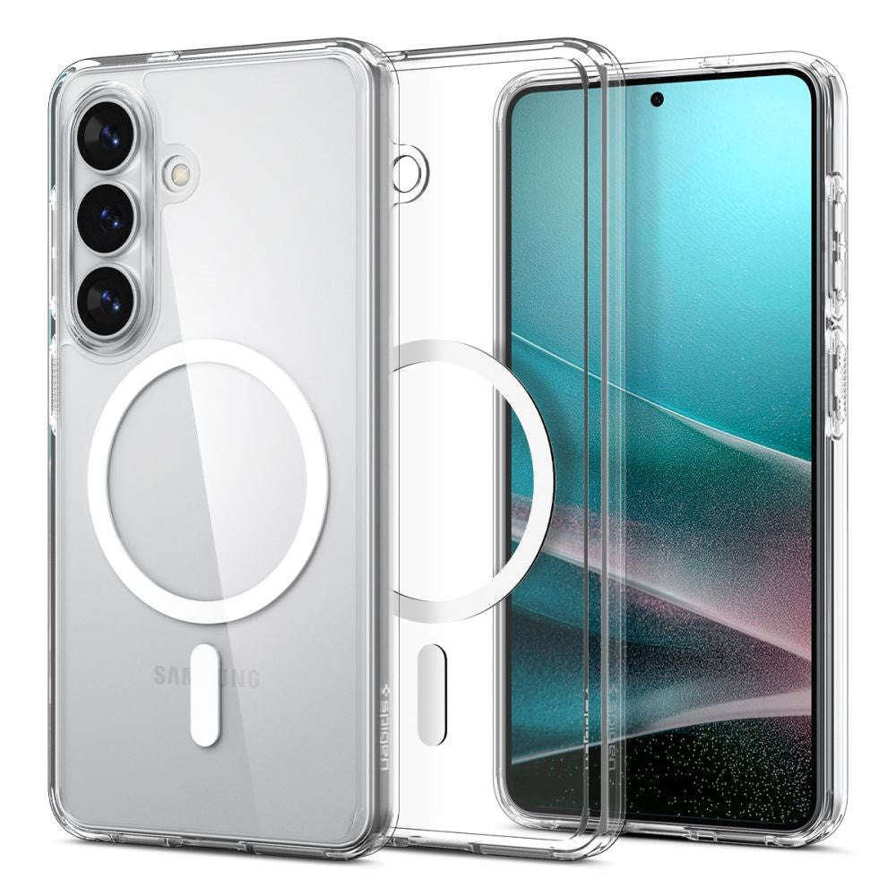 Samsung Galaxy S26 Spigen Ultra Hybrid Deksel - MagSafe Kompatibel - Gjennomsiktig
