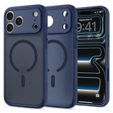 iPhone 18 Pro / 17 Pro Spigen Ultra Hybrid Deksel - MagSafe Kompatibel - Matt Blå