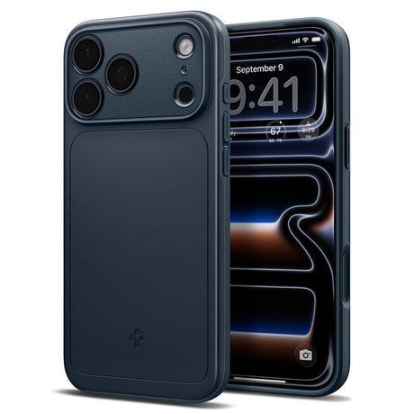 iPhone 18 Pro Max / 17 Pro Max Spigen Thin Fit Deksel - MagSafe Kompatibel - Blå