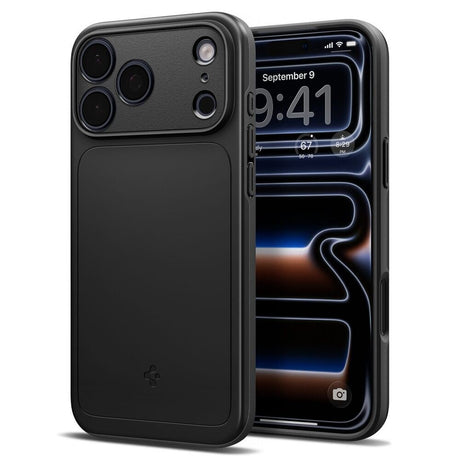 iPhone 18 Pro / 17 Pro Spigen Thin Fit Deksel - MagSafe Kompatibel - Svart