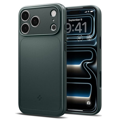 iPhone 18 Pro / 17 Pro Spigen Thin Fit Deksel - MagSafe Kompatibel - Grønn