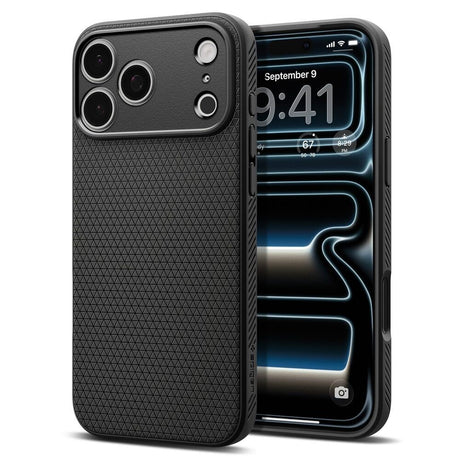 iPhone 18 Pro Max / 17 Pro Max Spigen Liquid Air Deksel - Svart