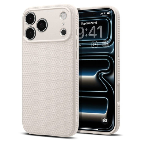 iPhone 18 Pro Max / 17 Pro Max Spigen Liquid Air Deksel - Titanium