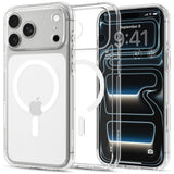 iPhone 18 Pro Max / 17 Pro Max Spigen Ultra Hybrid Deksel - MagSafe Kompatibel - Gjennomsiktig / Hvit