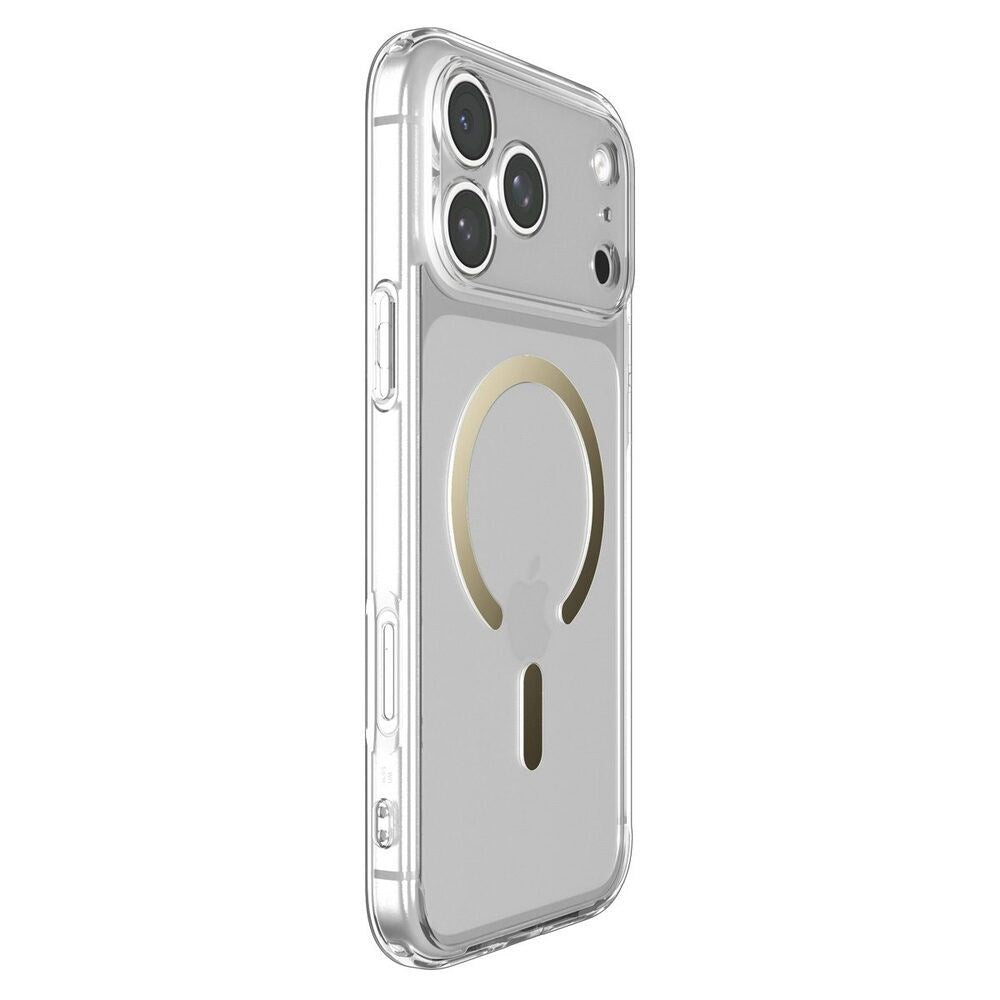 iPhone 18 Pro Max / 17 Pro Max Spigen Ultra Hybrid Deksel - MagSafe Kompatibel - Gjennomsiktig / Gull