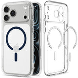 iPhone 18 Pro Max / 17 Pro Max Spigen Ultra Hybrid Deksel - MagSafe Kompatibel - Gjennomsiktig / Blå