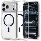 iPhone 18 Pro Max / 17 Pro Max Spigen Ultra Hybrid Deksel - MagSafe Kompatibel - Gjennomsiktig / Blå