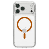 iPhone 18 Pro / 17 Pro Spigen Ultra Hybrid Deksel - MagSafe Kompatibel - Gjennomsiktig / Oransje