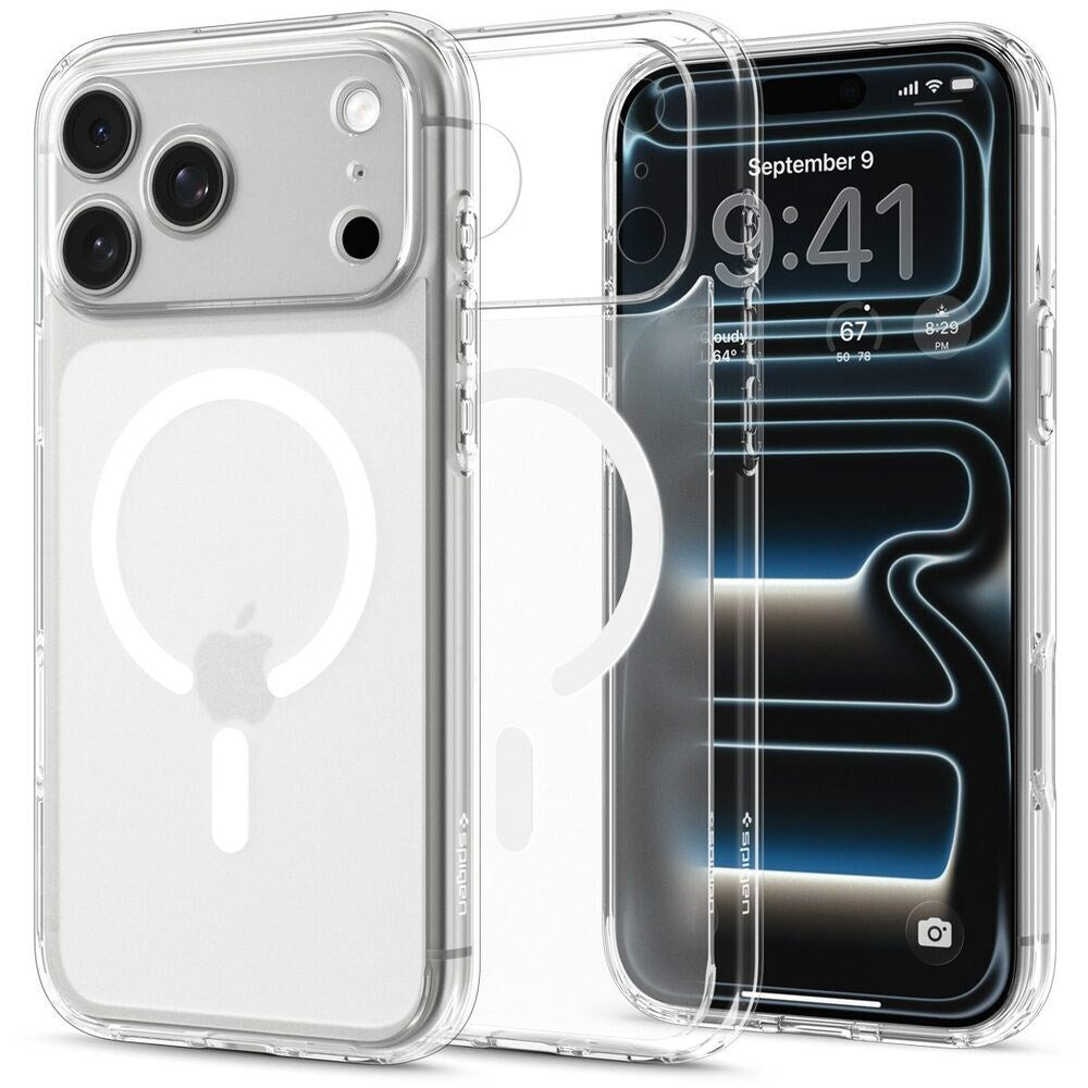 iPhone 18 Pro / 17 Pro Spigen Ultra Hybrid Deksel - MagSafe Kompatibel - Matt Hvit