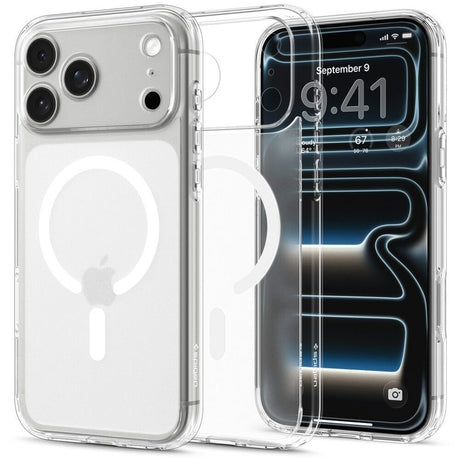iPhone 18 Pro Max / 17 Pro Max Spigen Ultra Hybrid Deksel - MagSafe Kompatibel - Matt Hvit