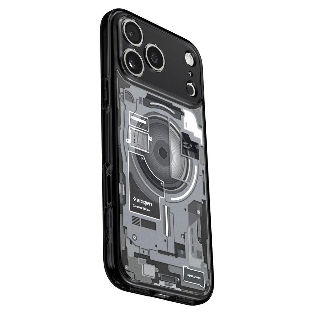 iPhone 18 Pro / 17 Pro Spigen Ultra Hybrid Deksel - MagSafe Kompatibel - Gjennomsiktig / Svart