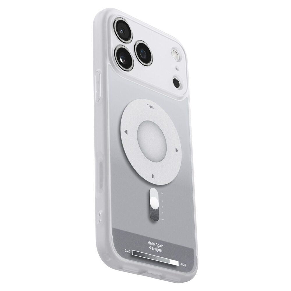 iPhone 18 Pro / 17 Pro Spigen Ultra Hybrid Deksel - MagSafe Kompatibel - Sølv