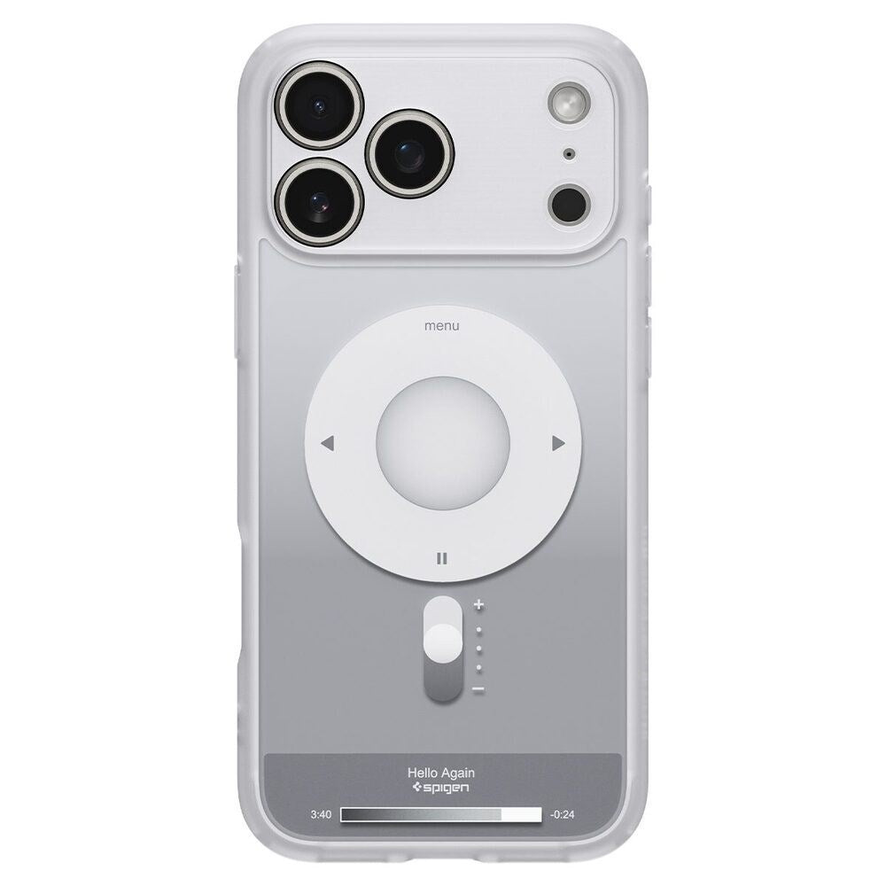 iPhone 18 Pro Max / 17 Pro Max Spigen Ultra Hybrid Deksel - MagSafe Kompatibel - Sølv