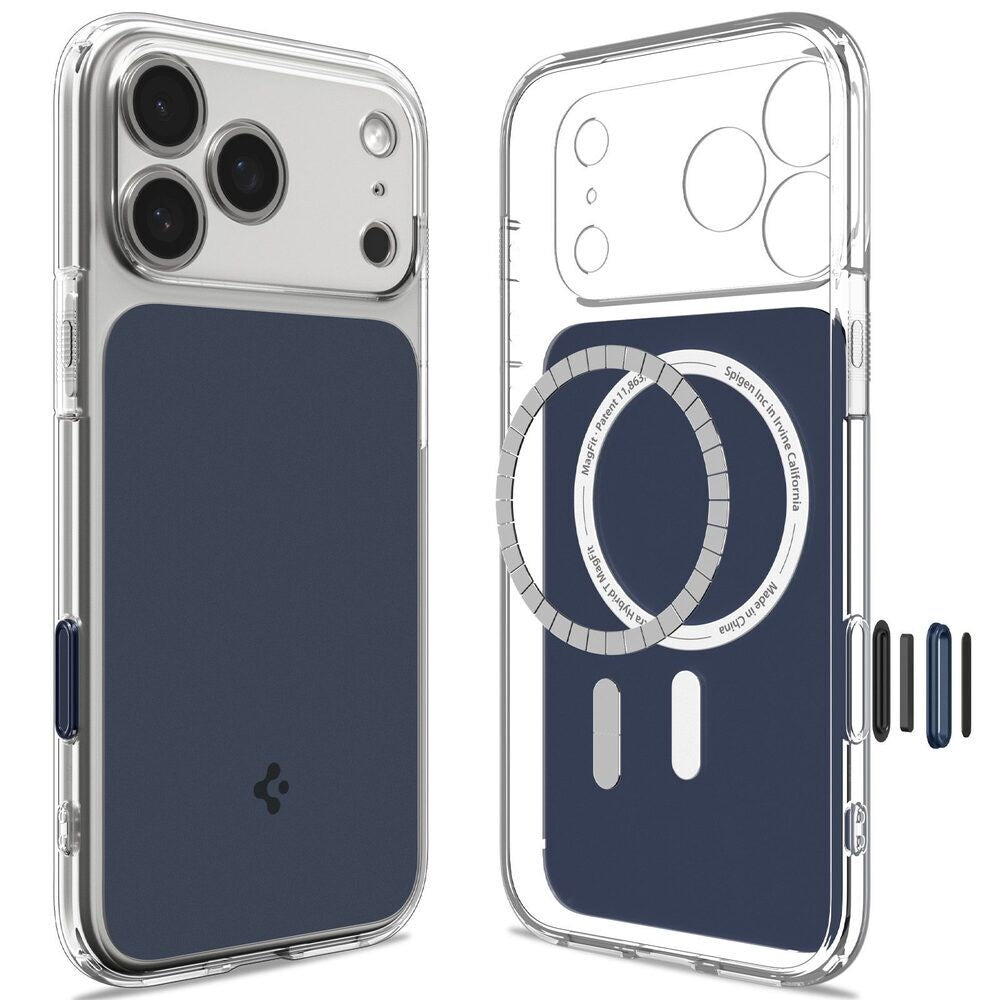 iPhone 18 Pro / 17 Pro Spigen Ultra Hybrid T Deksel - MagSafe Kompatibel - Blå