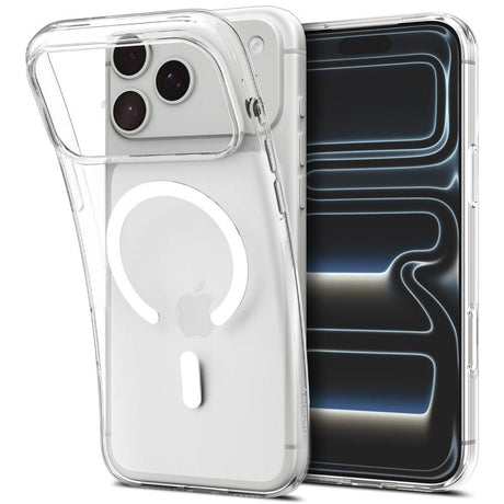 iPhone 18 Pro Max / 17 Pro Max Spigen Liquid Crystal Deksel - MagSafe Kompatibel - Gjennomsiktig