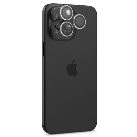 iPhone 16 Pro / 16 Pro Max Spigen EZ Fit. tR Optik Pro Kameralinsebeskyttelse - 2 Stk - Gjennomsiktig