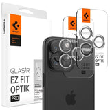 iPhone 16 Pro / 16 Pro Max Spigen EZ Fit. tR Optik Pro Kameralinsebeskyttelse - 2 Stk - Gjennomsiktig