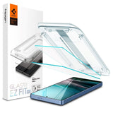Samsung Galaxy S25 Ultra Spigen EZ Fit Glas.tR Skjermbeskytter 2 Stk. - Case Friendly - Gjennomsiktig