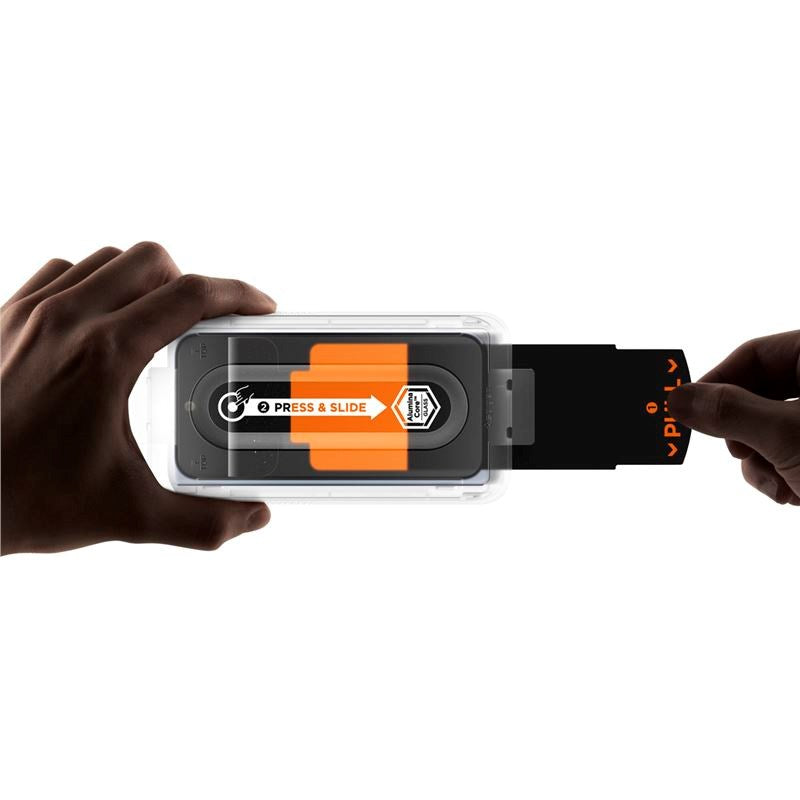 Google Pixel 10 Pro Fold Spigen Glass tR EZ Fit Pro Skjermbeskyttelsesglass - 2 stk - Gjennomsiktig