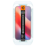 iPhone Air Spigen Glass tR EZ Fit Skjermbeskyttelsesglass - Privacy Funksjon - 2 stk - Gjennomsiktig