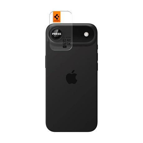 iPhone Air Spigen Glass tR EZ Fit Optik Pro Kameralinsebeskyttelsesglass - 2 stk - Svart