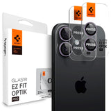 iPhone 17 Spigen Glass tR EZ Fit Optik Pro Kameralinsebeskyttelsesglass - 2 stk - Lilla